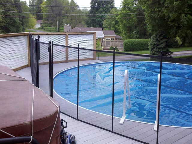 YXJSTO Clôtures de piscine pour piscines creusées de 1,2 x 3,7 m